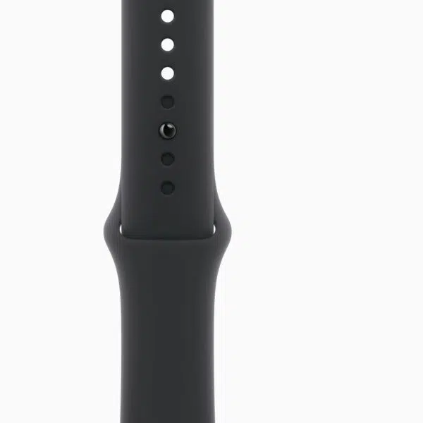 ساعت هوشمند اپل مدل Series 10 46mm Aluminum بند سیلیکونی، مناسب برای ورزش، شمارنده ضربان قلب، محاسبه مسافت طی شده، پایش وضعیت خواب، نمایش وضعیت آب و هوا، ضد آب