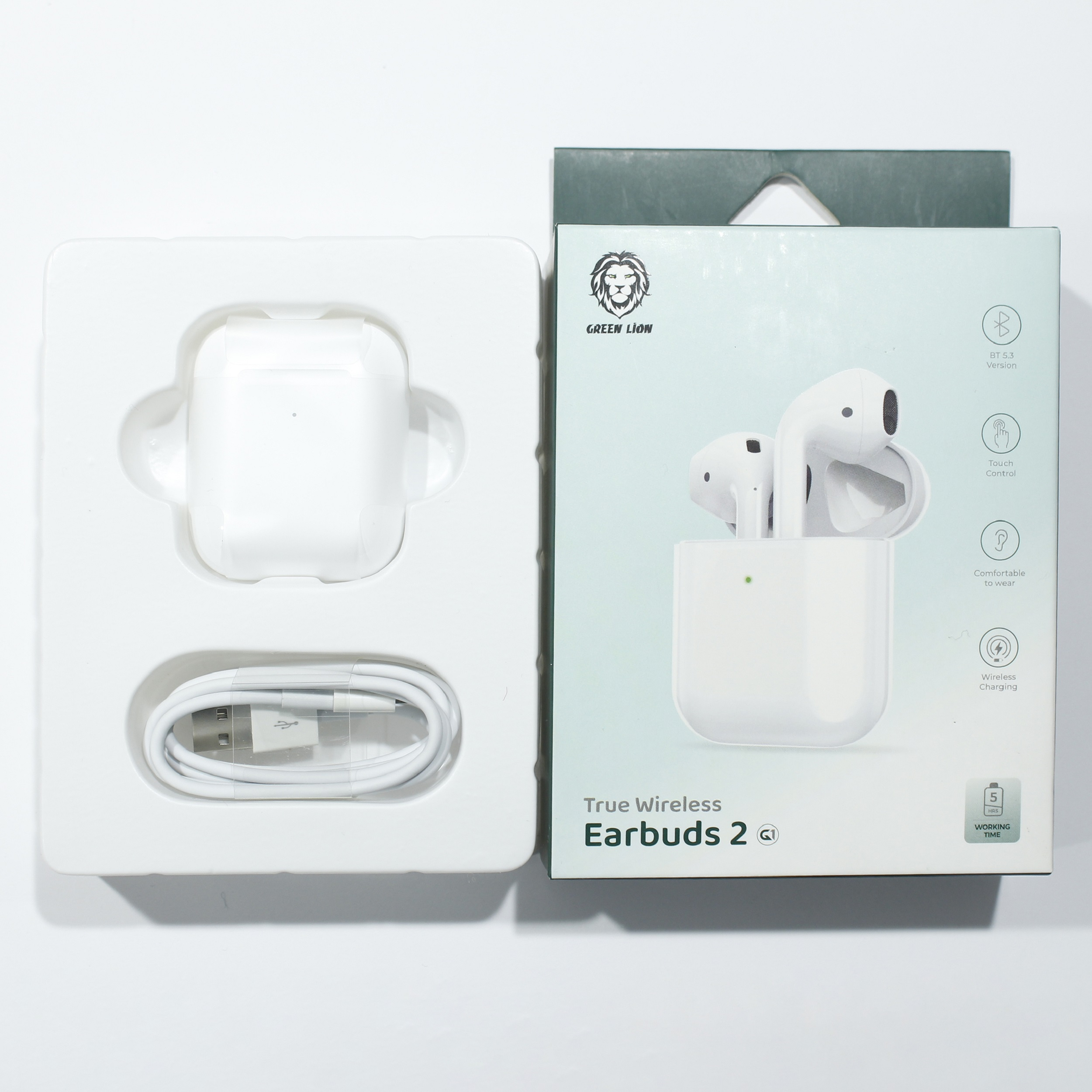 هدست بلوتوثی گرین لاین مدل EARBUDS 2
