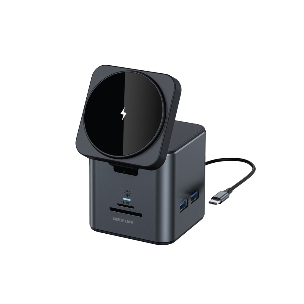 هاب 9 پورت USB-C گرین لاین مدل Docking Station