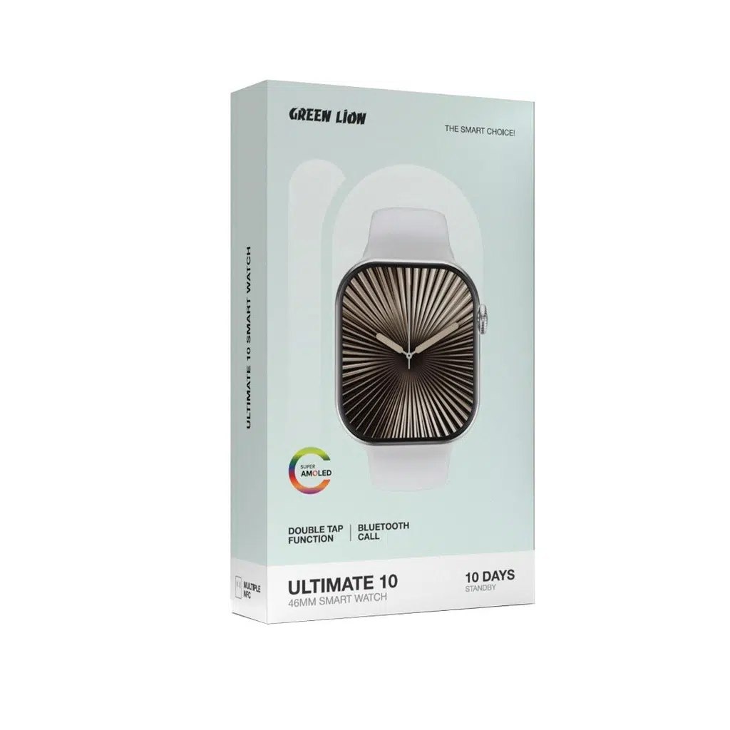 ساعت هوشمند گرین لاین مدل Ultimate 10 46mm بند سیلیکونی