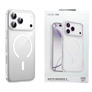 کاور گرین لاین مدل Matte Magsafe X مناسب برای گوشی موبایل اپل iPhone 17 Pro Max