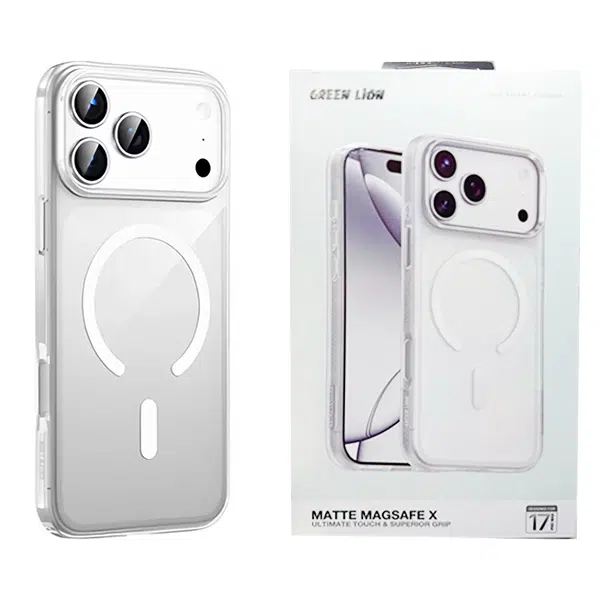 کاور گرین لاین مدل Matte Magsafe X مناسب برای گوشی موبایل اپل iPhone 17 Pro Max