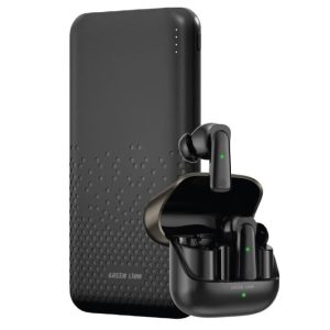 هدفون بلوتوثی گرین لاین مدل ROME AND EARBUDS به همراه پاوربانک