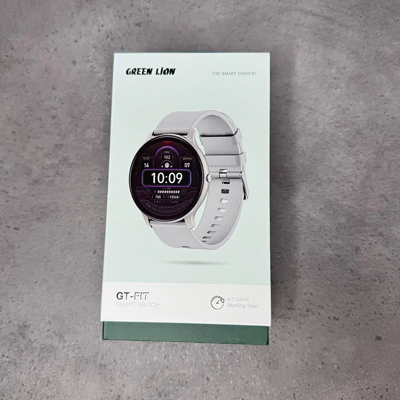 ساعت هوشمند 46 میلی متری گرین لاین مدل GT-FIT با بند سیلیکونی